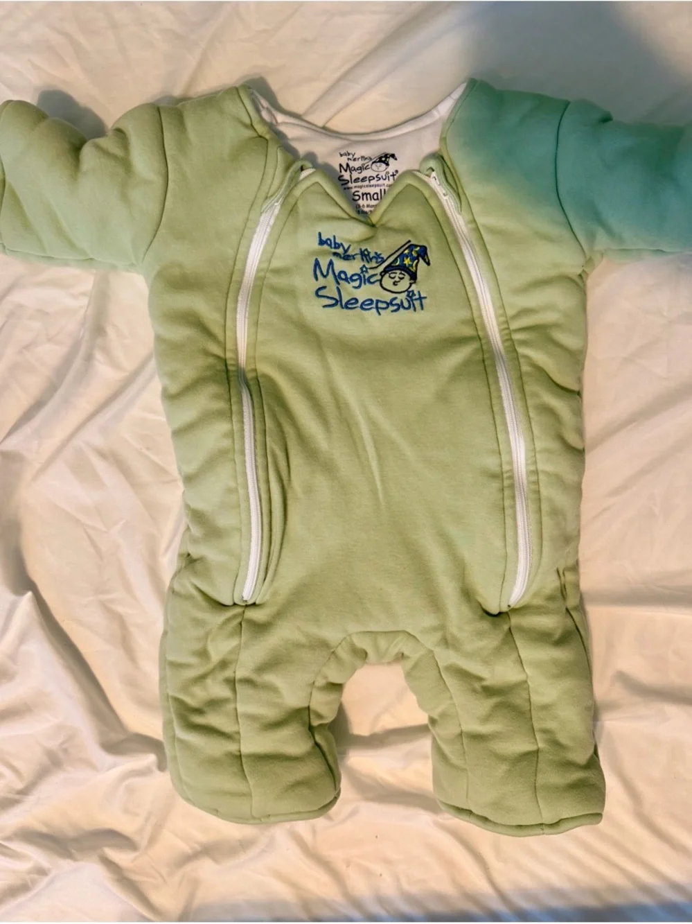 Magic Sleepsuit Light Green Baby One-Piece Sleeper